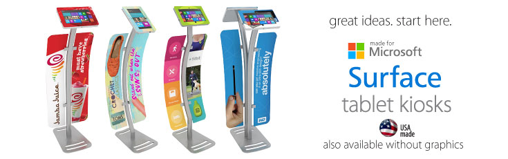 Surface Stand Enclosure Kiosks